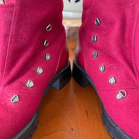 Stuart Weitz Felted Wool/Gortex Boots - Picture 5 of 6